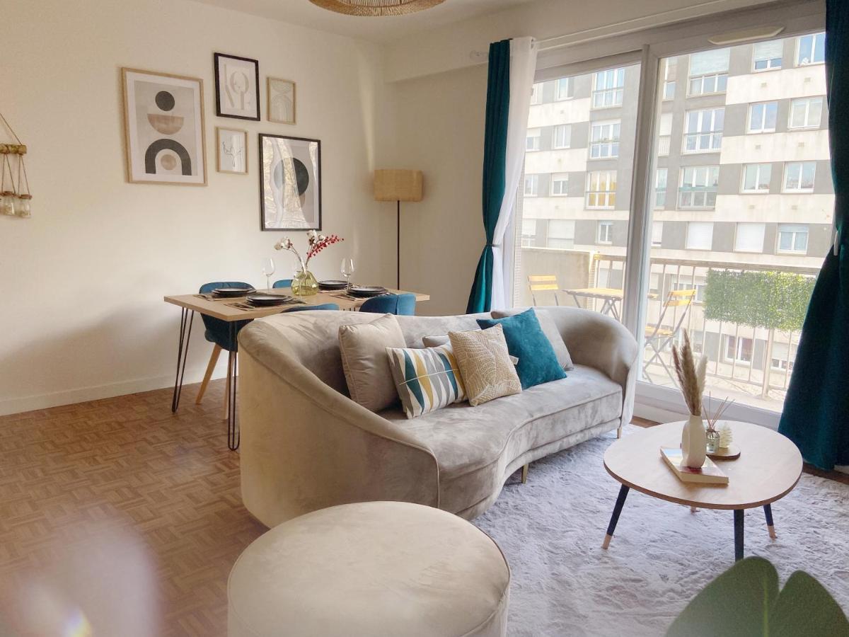 Confort & Elegance En Ville Avec Parking Gratuit Le Mans Exterior photo